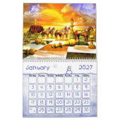 Phantastischer Schachkalender Kalender (Jan 2027)