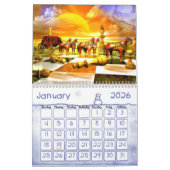 Phantastischer Schachkalender Kalender (Jan 2026)