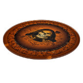 Phantastischer Schädel Schneidebrett (Ecke)