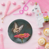 Phantastischer Schmetterling Pappteller (Party)