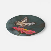 Phantastischer Schmetterling Pappteller (Schrägansicht)