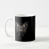 Phantastischer Schmetterling-Schädel - Spooker Hal Kaffeetasse (Links)