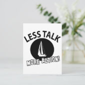 phantastischer segeln postkarte (Stehend Vorderseite)