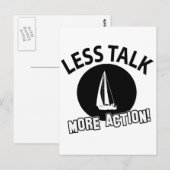 phantastischer segeln postkarte (Vorne/Hinten)