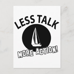 phantastischer segeln postkarte