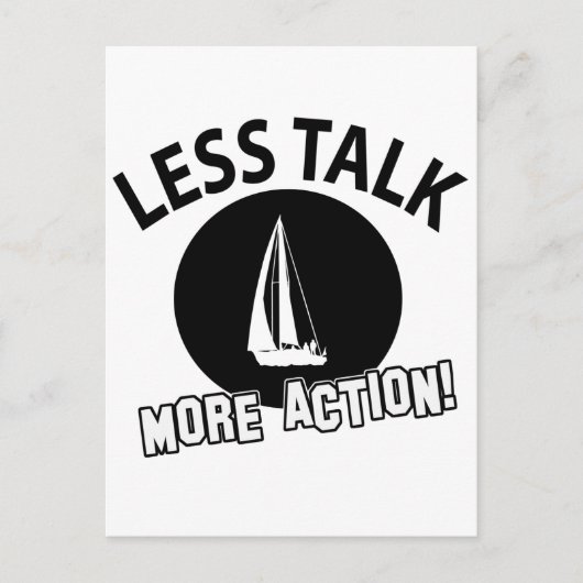 phantastischer segeln postkarte (Vorderseite)