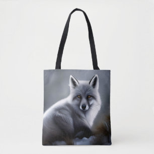 Phantastischer Silberfuchs Tasche