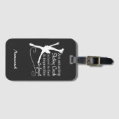 Phantastischer Skaten-Trainer Gepäckanhänger (Vorderseite (Horizontal))