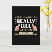 Phantastischer Sohn im Jura Son Bestes Proud Gesch Karte (Gelbe Blume)