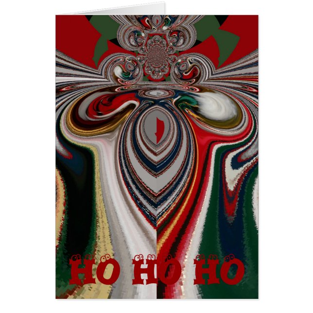 Phantastischer Spaß Santa HoHoHo Frohe Weihnachten (Vorne)