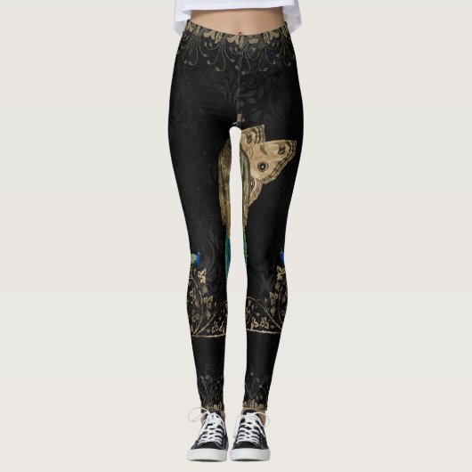Phantastischer Steampelstock Leggings (Vorderseite)