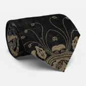 Phantastischer Steampenpfau Krawatte (Gerollt)