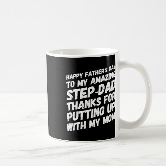 Phantastischer Step-Papa, dass er mit meiner Mama Kaffeetasse (Rechts)