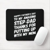 Phantastischer Step-Papa, dass er mit meiner Mama Mousepad (Mit Mouse)