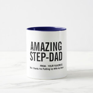 Phantastischer Step-Vater Bonus Vater Väter Tag Tasse