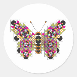 Phantastischer Sticker für Monarch Butterfly-Stech