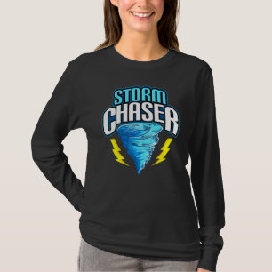 Phantastischer Sturm Chaser Tornado Hurrikan Thund T-Shirt