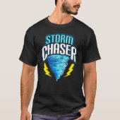 Phantastischer Sturm Chaser Tornado Hurrikan Thund T-Shirt (Vorderseite)