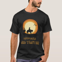 Phantastischer T - Shirt für das Reiten