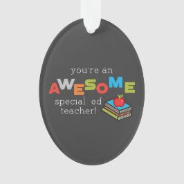 Phantastischer Tag der Bildung Lehrer Ornament