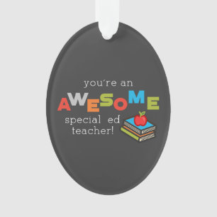 Phantastischer Tag der Bildung Lehrer Ornament
