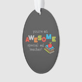 Phantastischer Tag der Bildung Lehrer Ornament (Vorderseite)