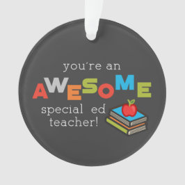 Phantastischer Tag der Bildung Lehrer Ornament