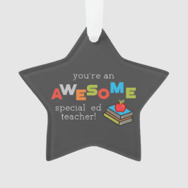 Phantastischer Tag der Bildung Lehrer Ornament