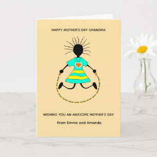 Phantastischer Tag der Großmutter Karte