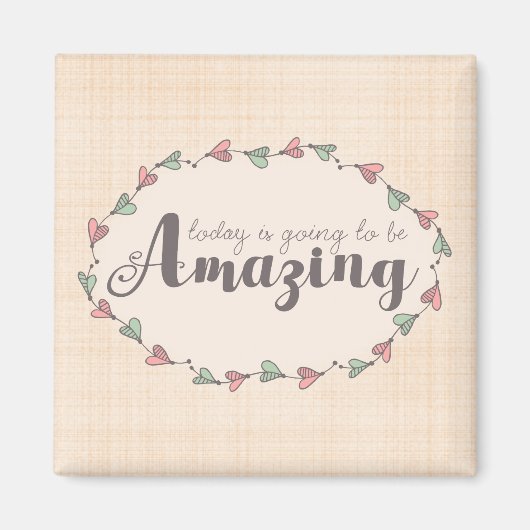 Phantastischer Tag mit Inspiration Magnet (Vorne)