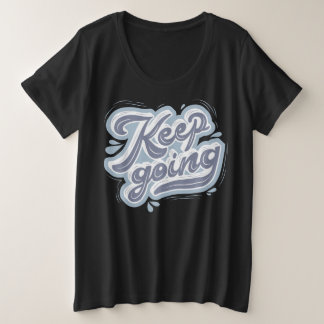 Phantastischer Texteffekt l Inspiration schwarz Große Größe T-Shirt