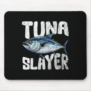 Phantastischer Thunfischschreiber für Thunfischjäg Mousepad