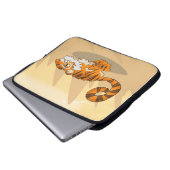 Phantastischer Tiger Laptopschutzhülle (Vorne Knopf)