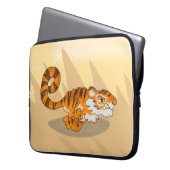 Phantastischer Tiger Laptopschutzhülle (Vorderseite Links)