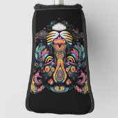 Phantastischer Tigerkopf Golf Headcover (Rotieren 90)