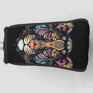 Phantastischer Tigerkopf Golf Headcover