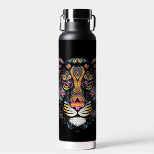 Phantastischer Tigerkopf Trinkflasche