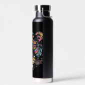 Phantastischer Tigerkopf Trinkflasche (Links)