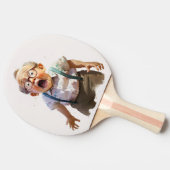 Phantastischer Tischtennisschläger Tischtennis Schläger (Seitenansicht)