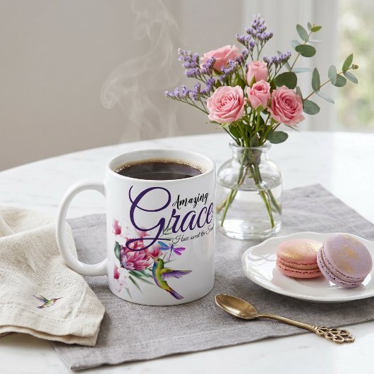 Phantastischer Tropenvogel Kaffeetasse