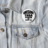 Phantastischer Tuba-Player Button (Beispiel)