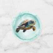 Phantastischer Turteltisch Confetti Konfetti (Klein Vorderseite)