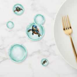 Phantastischer Turteltisch Confetti Konfetti