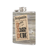 Phantastischer Typ Western Themenflasche Individue Flachmann (Links)