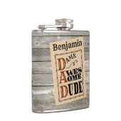 Phantastischer Typ Western Themenflasche Individue Flachmann (Rechts)