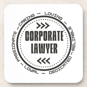 Phantastischer Unternehmensanwalt Getränkeuntersetzer