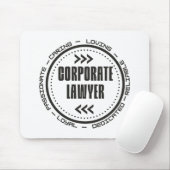 Phantastischer Unternehmensanwalt Mousepad (Mit Mouse)