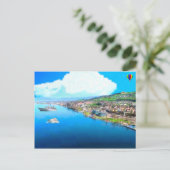 Phantastischer Urlaub Postkarte (Stehend Vorderseite)