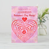 Phantastischer Valentinstag Einladung (Stehend Vorderseite)