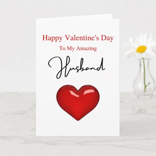 Phantastischer Valentinstag Karte (Kleine Pflanze)